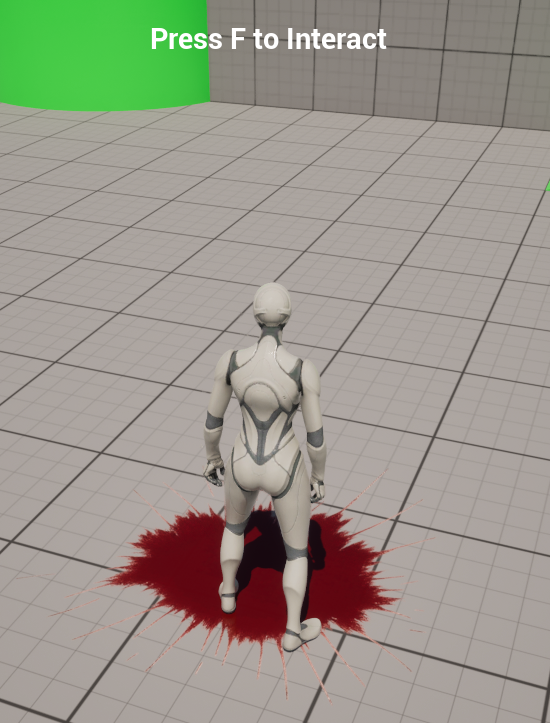Test Interaction in-game